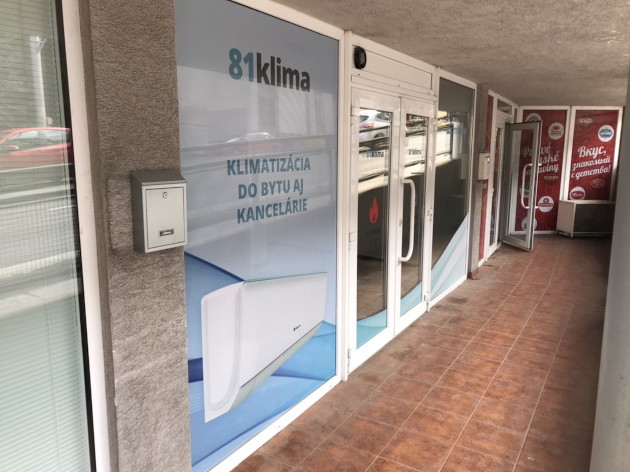 Showroom klimatizácií Bratislava